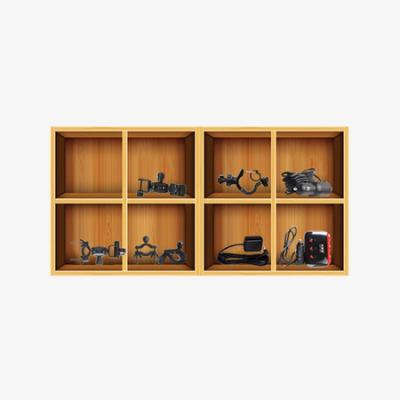 组合实木置物柜