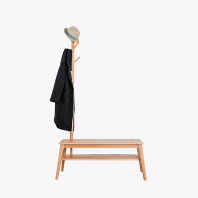 实木衣帽架